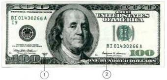 US 100 dollars 1999